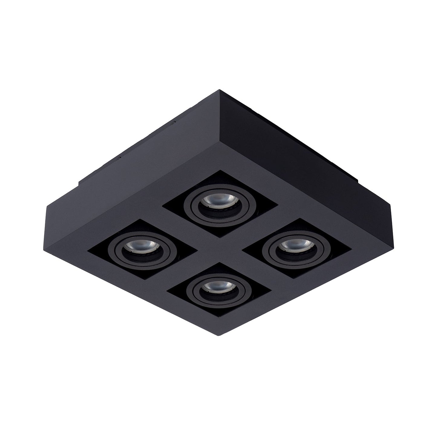 Plafondspot Xirax | LED Dim to warm | Zwart Metaal
