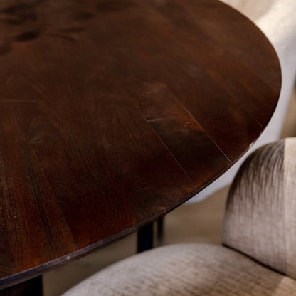 Eettafel Xelle | Bruin Mangohout