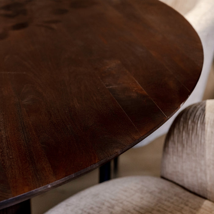 Eettafel Xelle | Bruin Mangohout