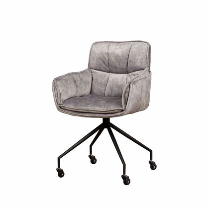 Eetkamerstoel Saronno | Velvet Lichtgrijs