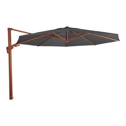 Zweefparasol VirgoFlex | Houtlook Grijs