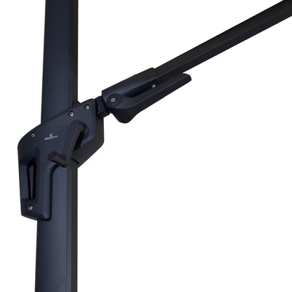 Zweefparasol VirgoFlex | Taupe | Zonder Volant | Ø3,5 meter | Rond