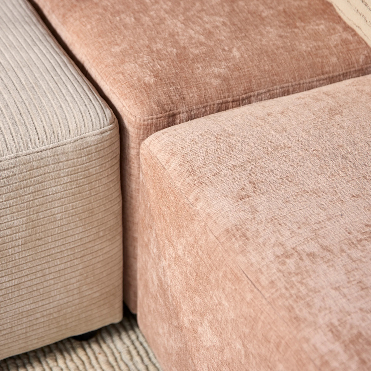Modulaire Elementenbank Blocks (Stel zelf samen)