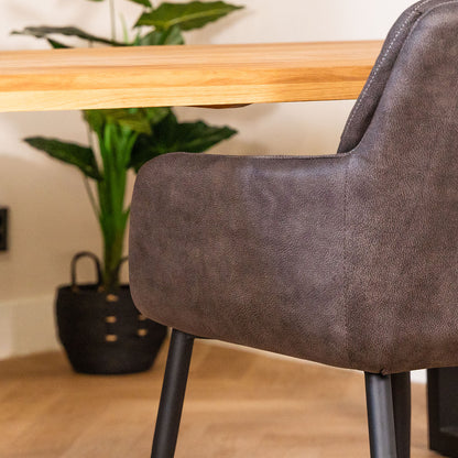 Eetkamerstoel Bailey | Antraciet