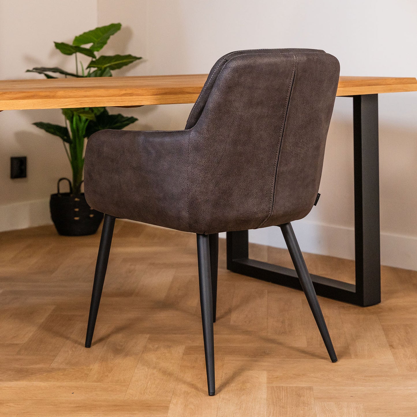 Eetkamerstoel Bailey | Antraciet