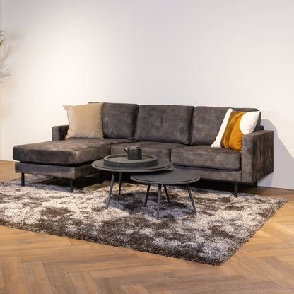 Hoekbank Cambridge | Antraciet Velours