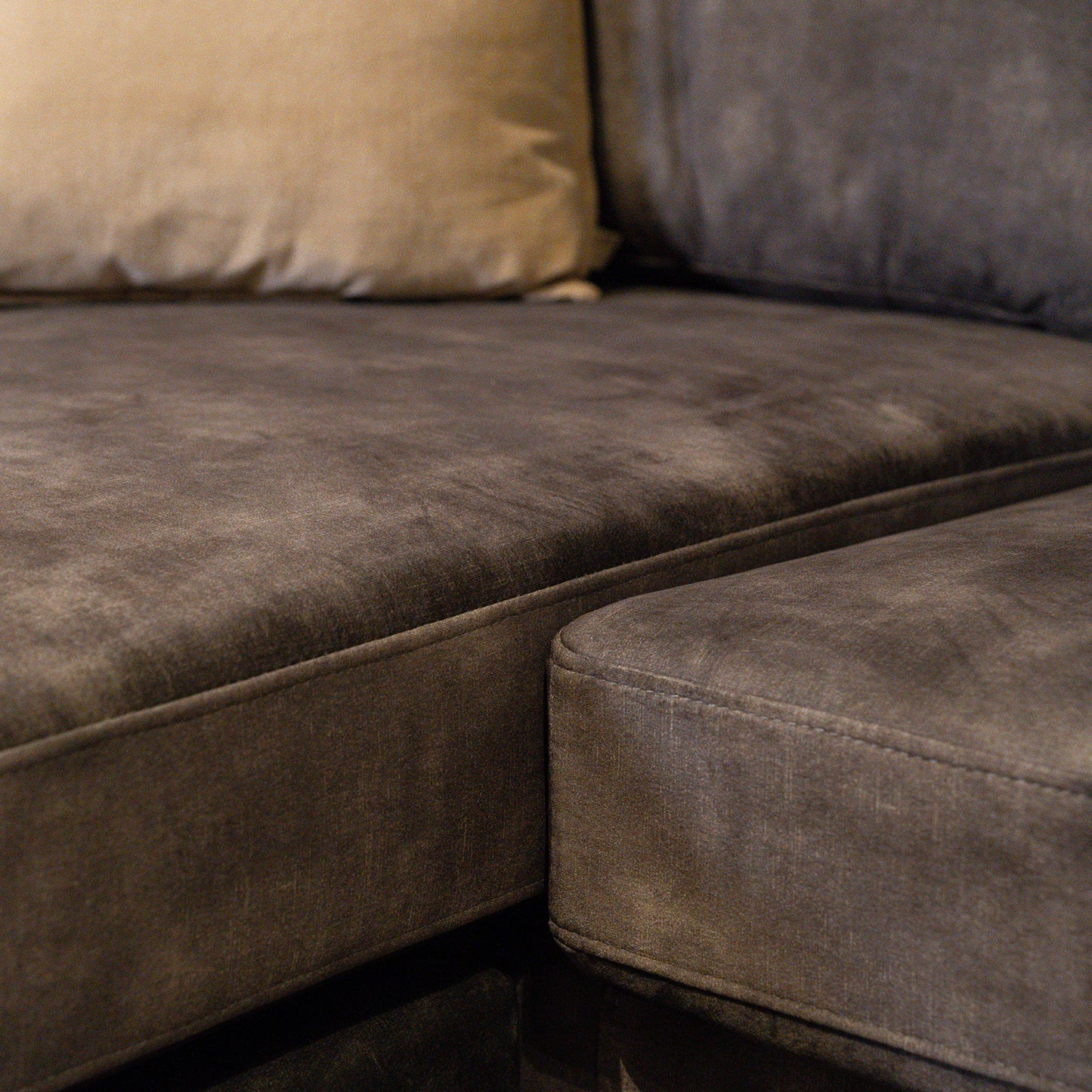 Hoekbank Cambridge | Antraciet Velours