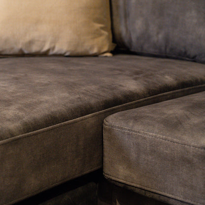 Hoekbank Cambridge | Antraciet Velours