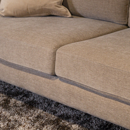 Hoekbank Highlands | Beige Grijs