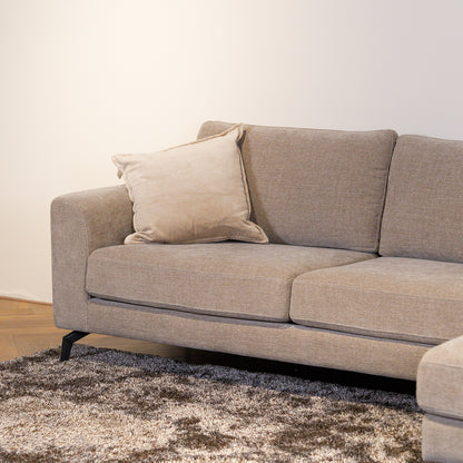 Hoekbank Highlands | Beige Grijs