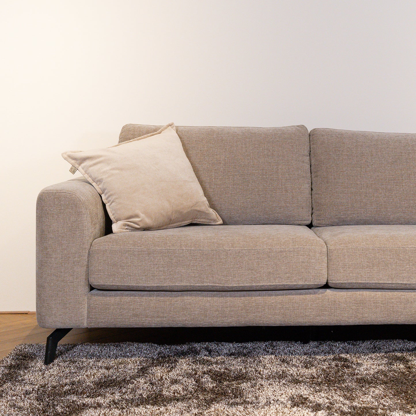 Hoekbank Highlands | Beige Grijs