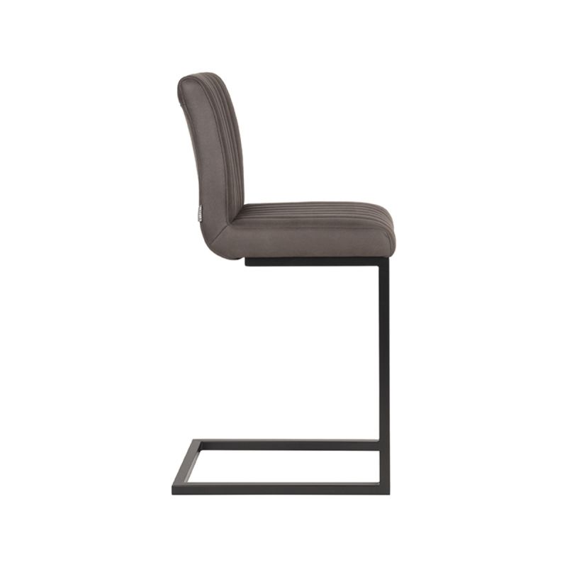 Barkruk Milo | Microvezel Antraciet