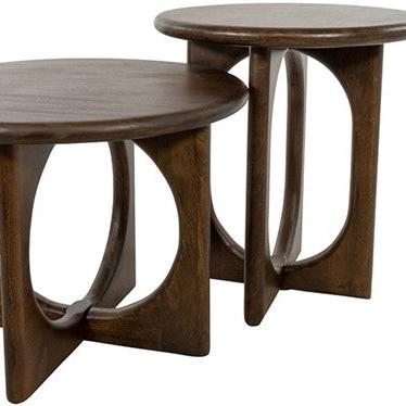 Bijzettafel Zodiac | Dark Walnoot Mango