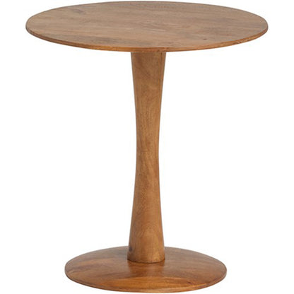 Bijzettafel Flare | Naturel Mangohout