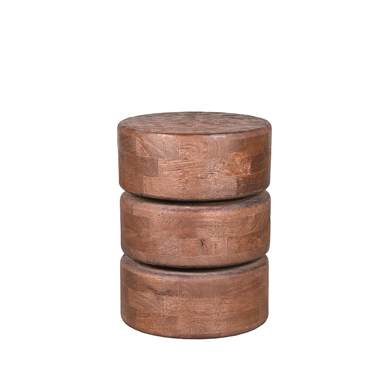 Bijzettafel Milly | Bruin Mangohout