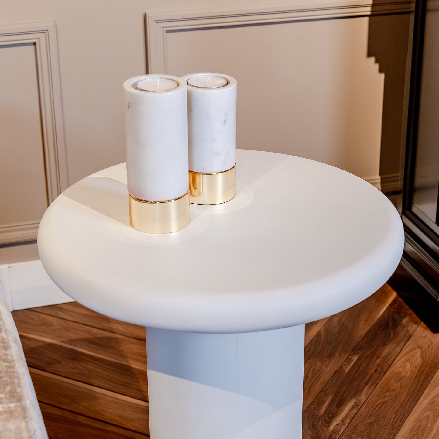 Bijzettafel Bloomstone | Wit