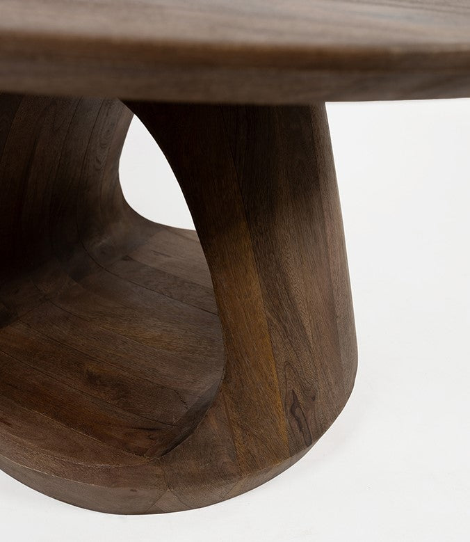 Salontafel Bremen | Rond | Dark Walnut