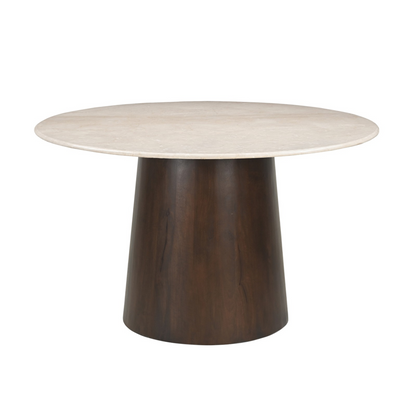 Eettafel Bottecino | Wit Mangohout