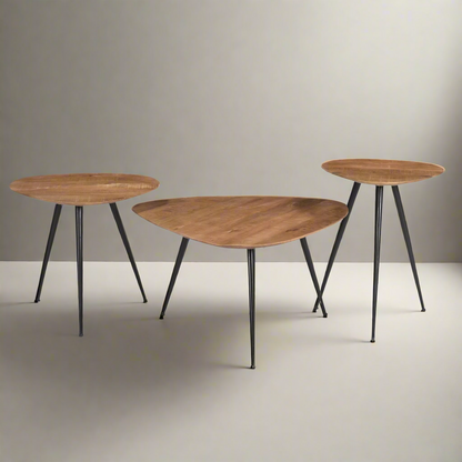 Salontafelset Loua | Naturel Mangohout