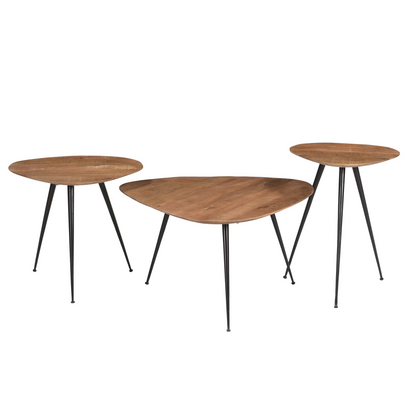 Salontafelset Loua | Naturel Mangohout