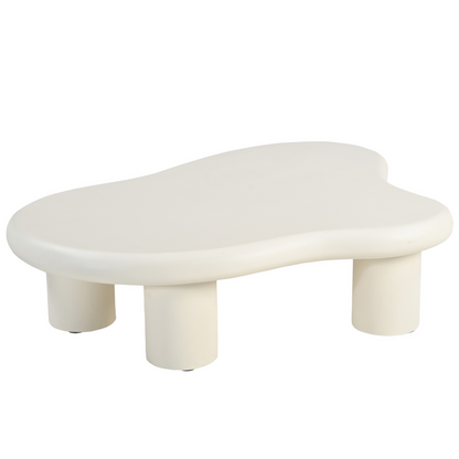 Salontafel Feline | Wit Beton