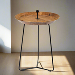 Bijzettafel Nancy | Naturel Mangohout