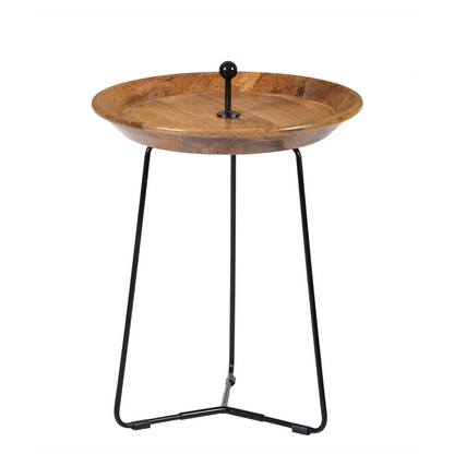 Bijzettafel Nancy | Naturel Mangohout