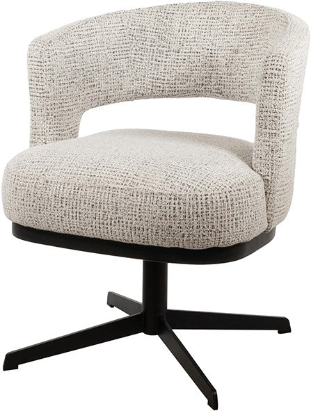 Eetkamerstoel Bruce | Draaipoot 360° | Coco Salt'n Peper