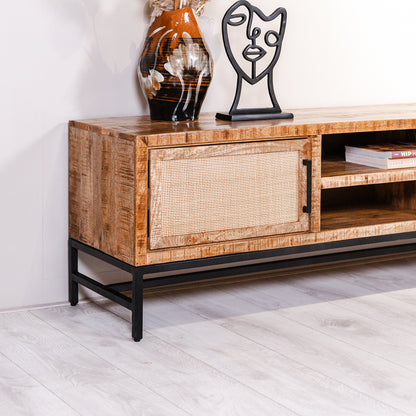TV-Meubel Carini | Naturel Mangohout