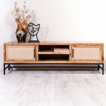 TV-Meubel Carini | Naturel Mangohout