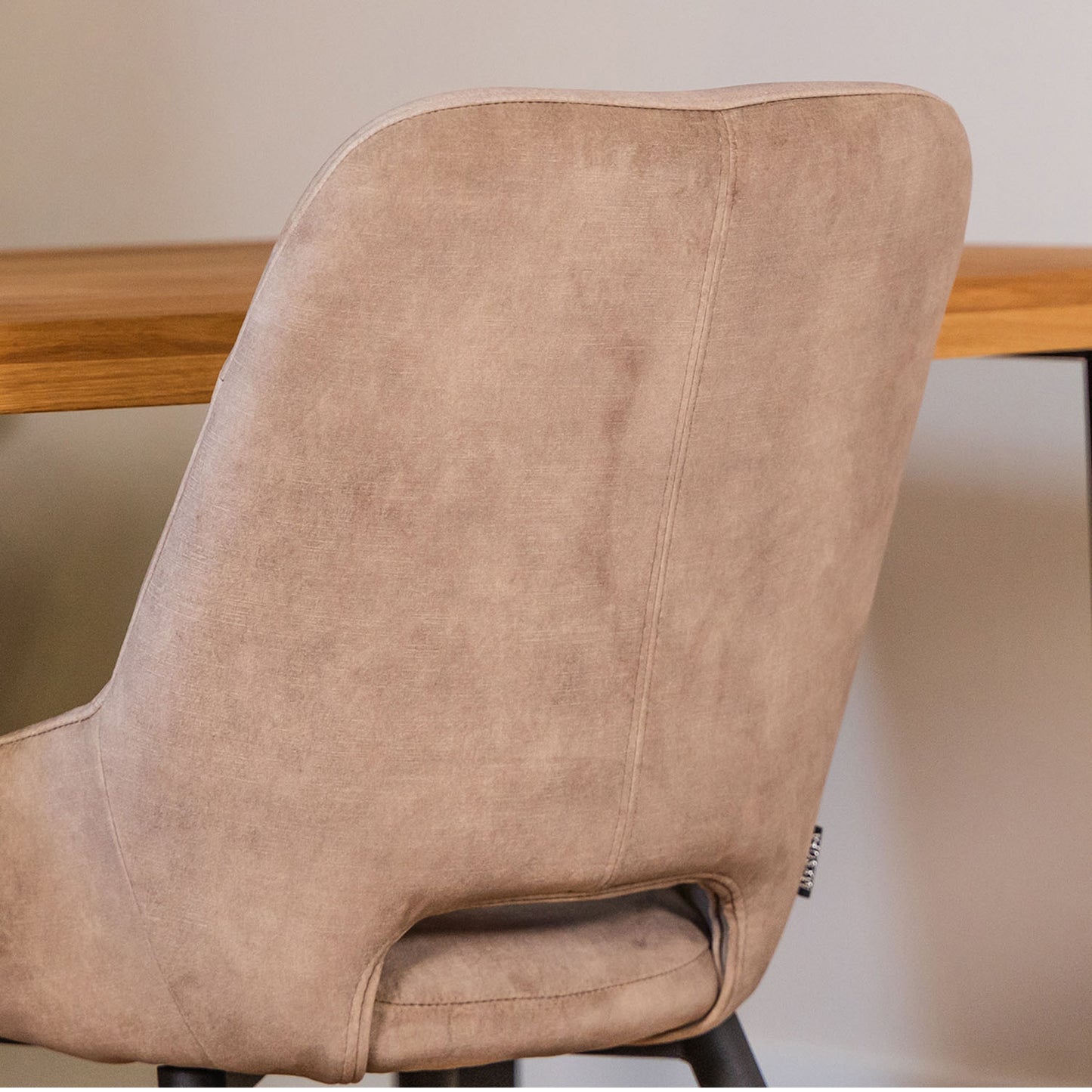 Eetkamerstoel Chili | Velvet Goldy Sand