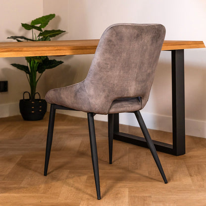 Eetkamerstoel Chili | Velvet Goldy | Magazijn leegverkoop