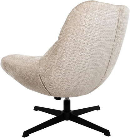 Fauteuil Chuck | Beige Stof
