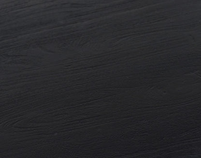 Salontafel Flare zwart mangohout, detail van het materiaal