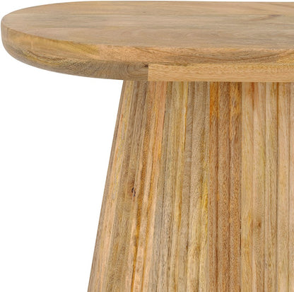Salontafel Lund | Naturel Mangohout — Detail