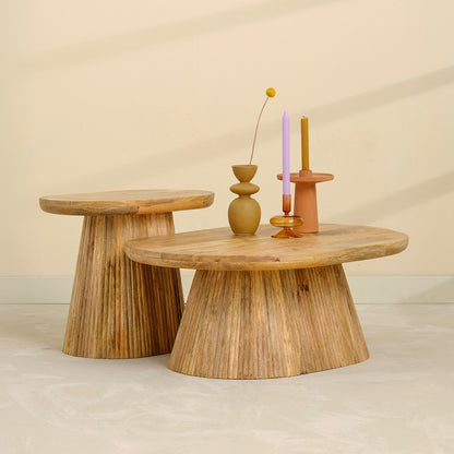Salontafel Lund | Naturel Mangohout — Algemene Sfeerfoto