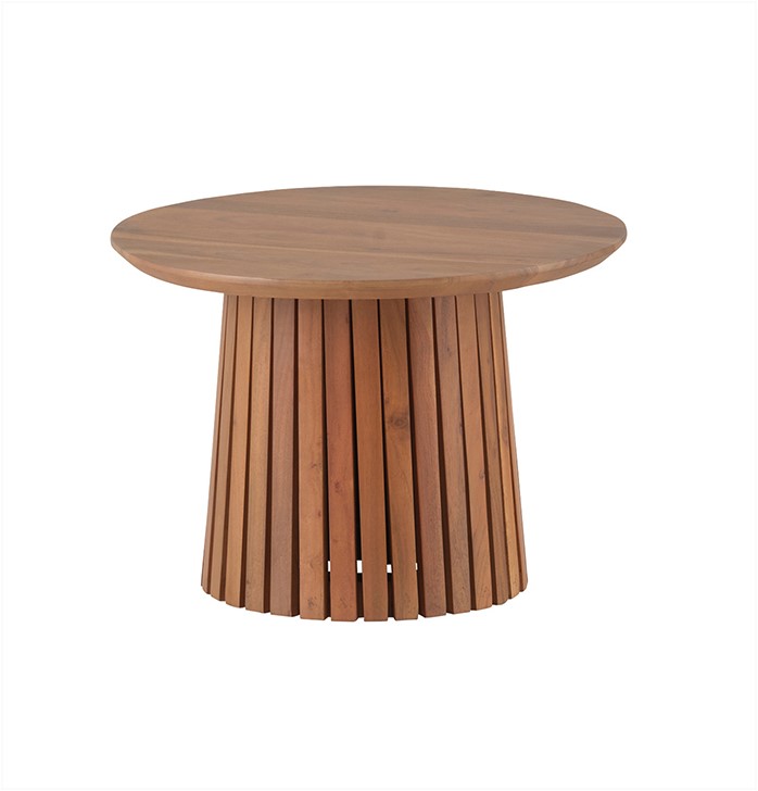 Salontafel Burundi | Naturel Acaciahout — Vooraanzicht - witfoto