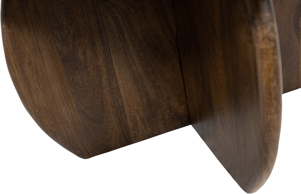 Salontafel Belly | Mangohout Walnoot
