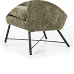 Fauteuil Chantal (Stel zelf samen)
