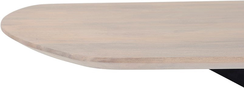 Eettafel Akagi | Deens Ovaal | Mango Ashblond — Detail