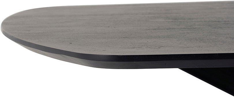 Eettafel Akagi | Deens Ovaal | Acacia Black — Detail