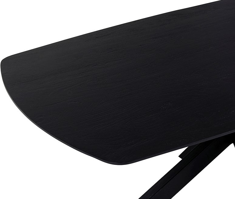 Eettafel Akagi | Deens Ovaal | Acacia Black — Detail