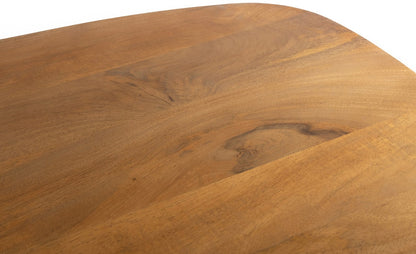 Eettafel Akagi | Deens Ovaal | Mango Naturel — Detail