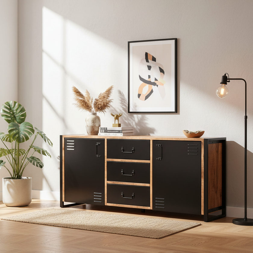 Dressoir Brussels | Naturel Mangohout