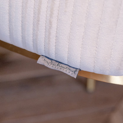 Eetkamerstoel Breeze | Khaki Velvet | Brandvertragend