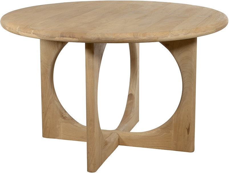 Eettafel Zodiac | Naturel Acaciahout — Vooraanzicht - witfoto