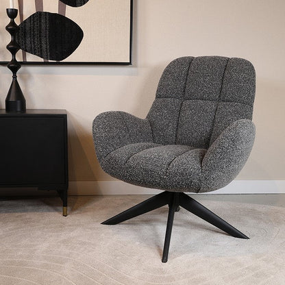 Draaifauteuil Elvis | Bouclé