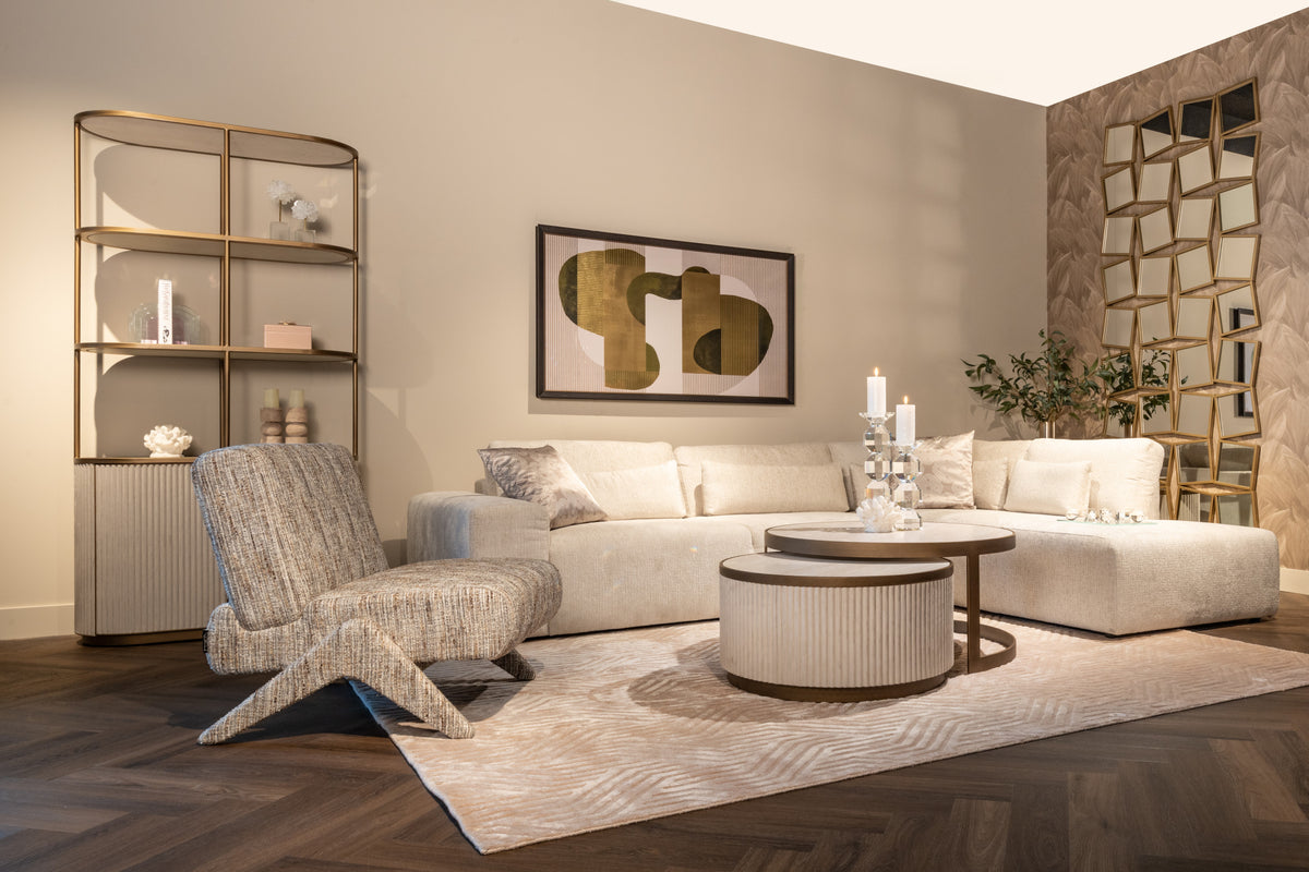 Salontafel Tivoli wit ijzer
