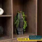 Vaas Liv | Zwart Aluminium