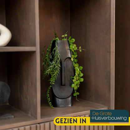 Vaas Liv | Zwart Aluminium